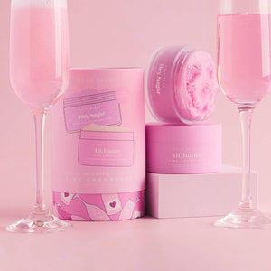 Beauty Body Scrub + Body Butter Set - Pink Champagne