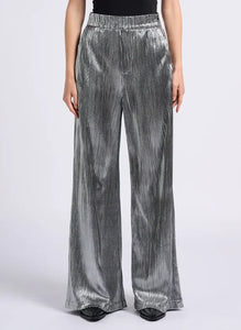 Suncoo Jill Wide Leg Pants - Argent