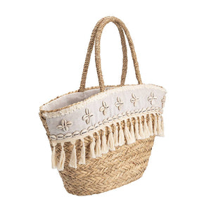 Melie Bianco Arielle Sea Shell Large Tote Bag