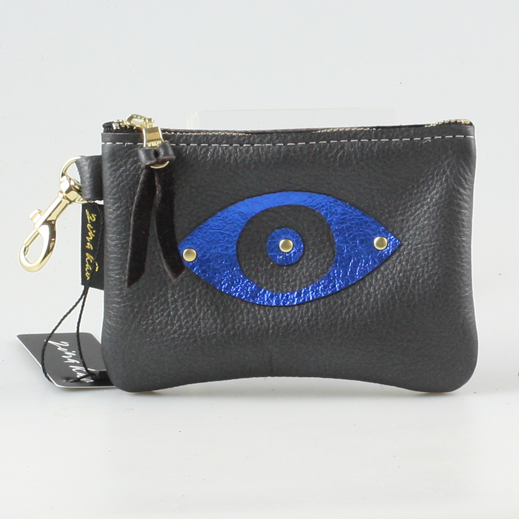 Zina Kao The Kara Wallet Evil Eye Applique - 4 Colors