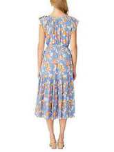 Load image into Gallery viewer, Shoshanna Peony Dress - Slate Blue Multi