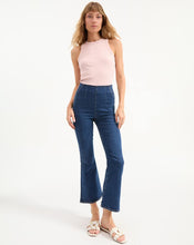 Load image into Gallery viewer, Veronica Beard Carson Kick-Flare Jean - Bright Blue