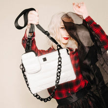 Load image into Gallery viewer, Think Royln Downtown Crossbody - White Patent