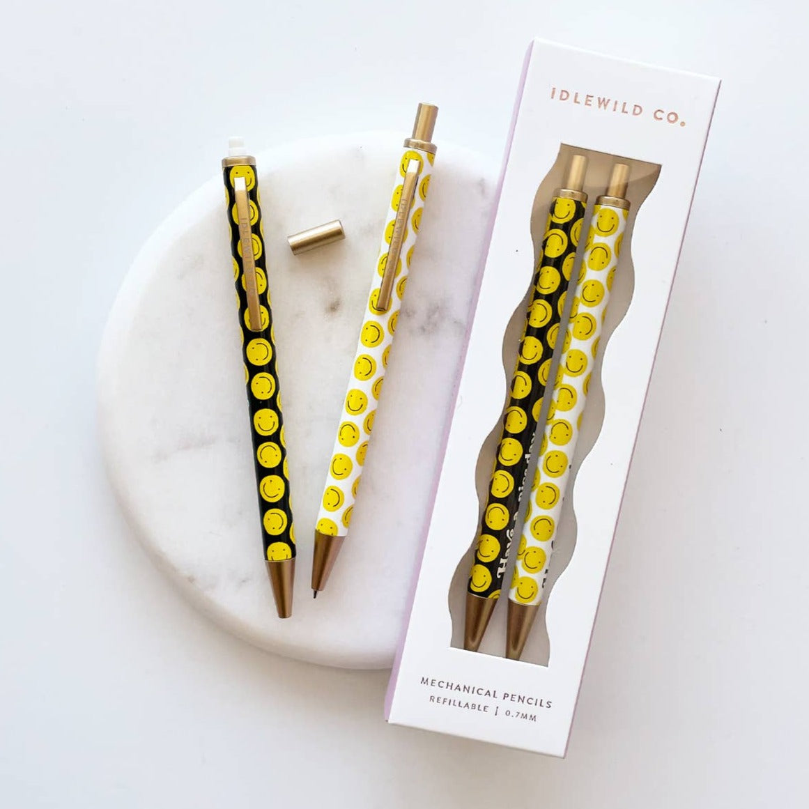 Idlewild Co. Smiley Mechanical Pencils