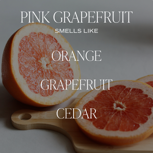 Sweet Water Decor Soy Candle Matte Jar - Pink Grapefruit