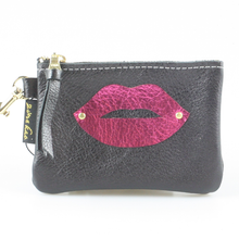 Load image into Gallery viewer, Zina Kao The Kara Applique Wallet - LIPS