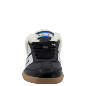 Back 70 Easter FL Backless Sneakers - Black Silver