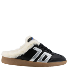 Load image into Gallery viewer, Back 70 Easter FL Backless Sneakers - Black Silver