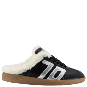 Back 70 Easter FL Backless Sneakers - Black Silver