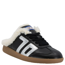 Load image into Gallery viewer, Back 70 Easter FL Backless Sneakers - Black Silver