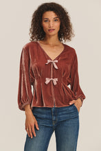 Load image into Gallery viewer, Velvet Elida Top - Rose Gold