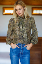 Load image into Gallery viewer, Emerson Fry Frankie Blouse - Little Cheetah Silk