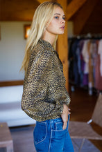 Load image into Gallery viewer, Emerson Fry Frankie Blouse - Little Cheetah Silk
