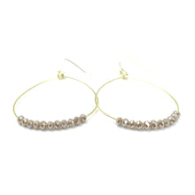 Load image into Gallery viewer, erin gray Aster Beaded Earring - Champagne