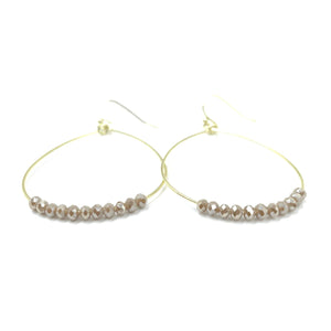 erin gray Aster Beaded Earring - Champagne