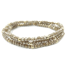 Load image into Gallery viewer, erin gray OG Shimmer Bracelet Stack - Champagne