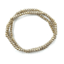 Load image into Gallery viewer, erin gray OG Shimmer Bracelet Stack - Champagne