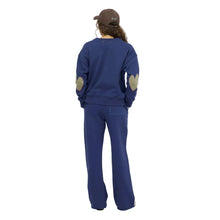Load image into Gallery viewer, Kerri Rosenthal Weekend Barb Sweatpant - Indigo Blue