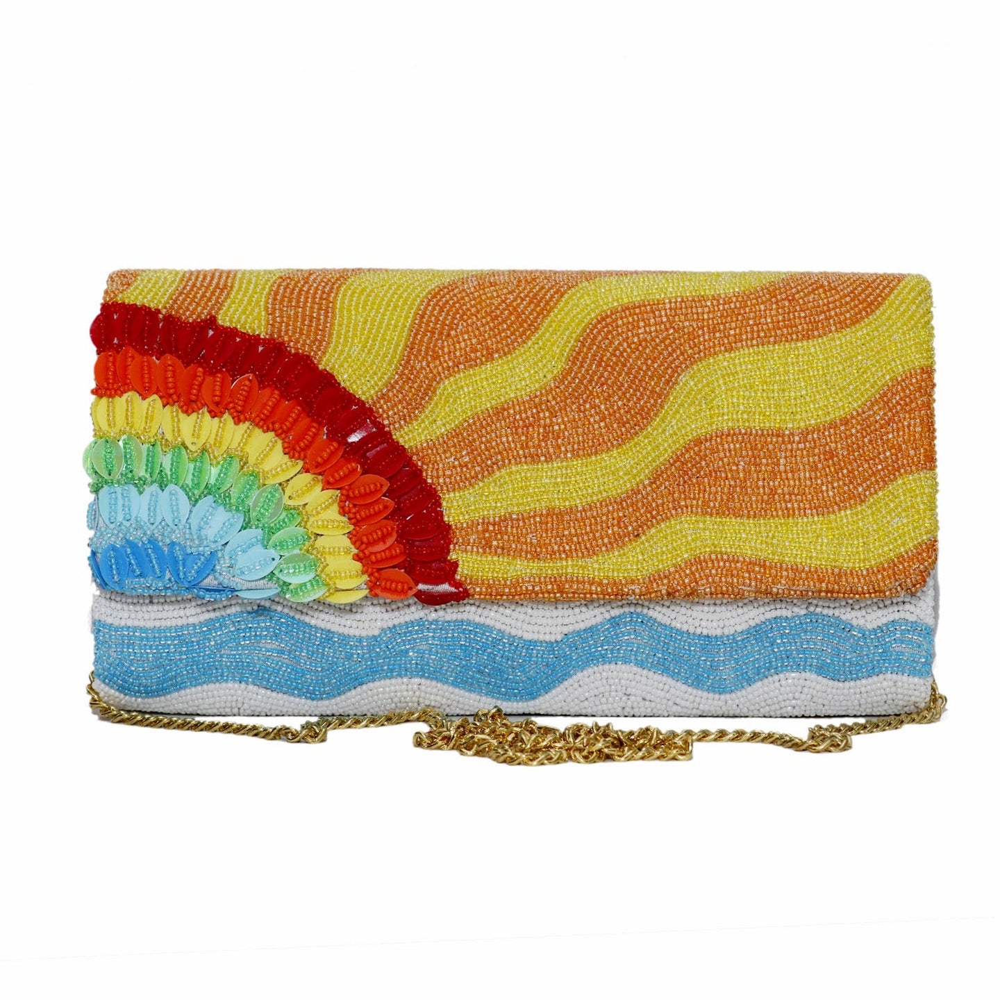 Tiana Designs Beaded Purse - Sunshine