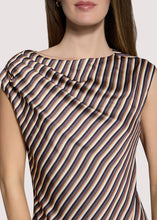Load image into Gallery viewer, Lost + Wander - Chelsea Lane Midi Dress: BROWN-MULTI / XS