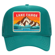 Load image into Gallery viewer, Port Sandz Lake Tahoe Trucker Hat - Turquoise