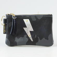 Load image into Gallery viewer, Zina Kao The Kara Wallet Lightening Bolt Applique - 3 Colors