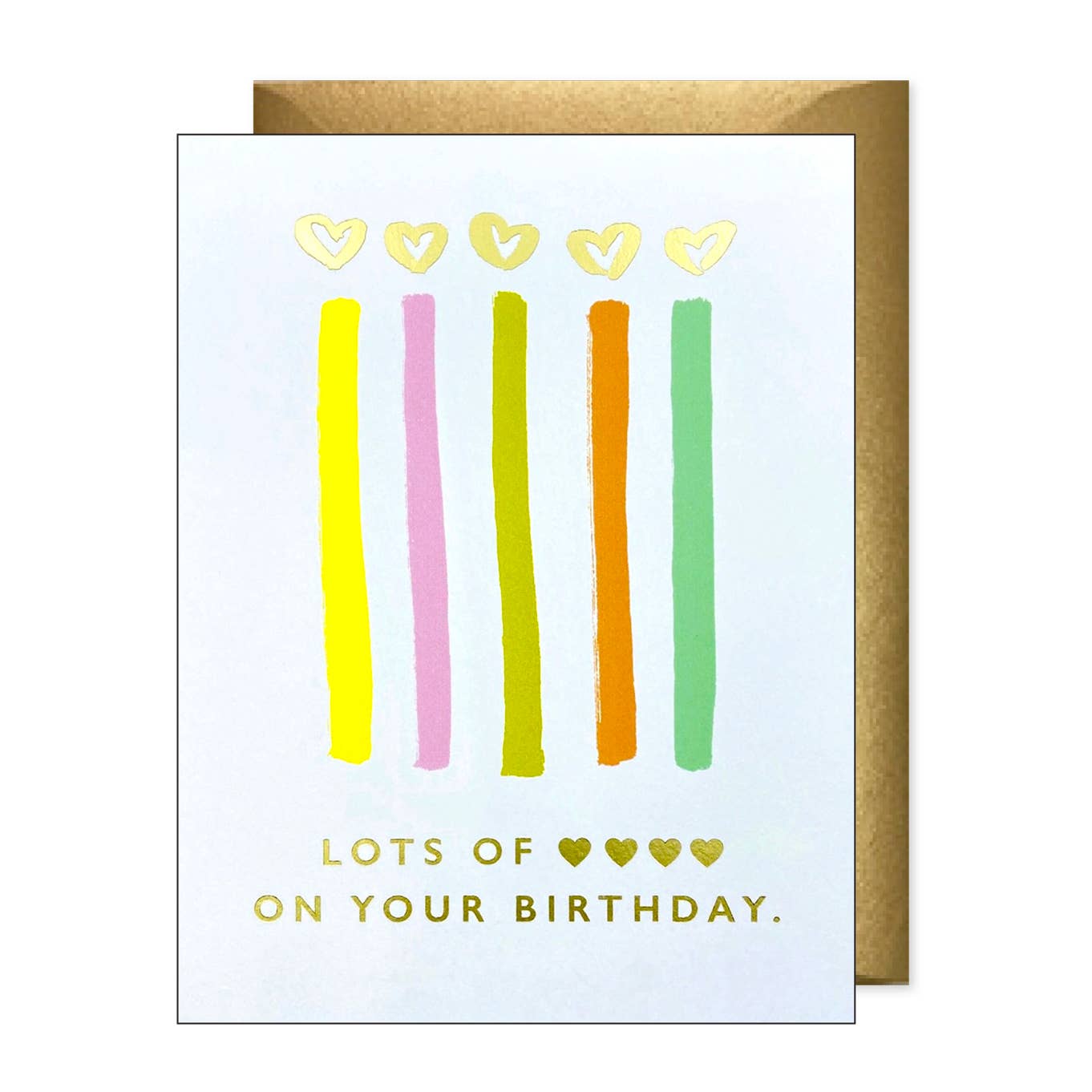 J.Falkner Cards Love Candles Birthday