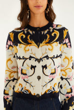 Load image into Gallery viewer, Farm Rio Birds Romance Knit Cardigan