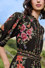 Load image into Gallery viewer, Farm Rio Belle Garden Mini Dress - Black