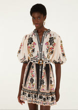 Load image into Gallery viewer, Farm Rio Delicate Floral Mini Dress - Cream
