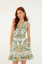 Load image into Gallery viewer, Farm Rio Emily Floral Tapestry Mini Dress - Off-white
