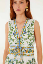 Load image into Gallery viewer, Farm Rio Emily Floral Tapestry Mini Dress - Off-white