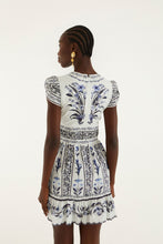 Load image into Gallery viewer, Farm Rio Flowers Arch Off-White Mini Dress