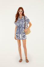 Load image into Gallery viewer, Farm Rio Wonderful City Belted Romper - Off-White