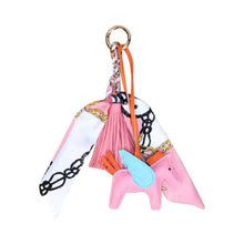 Load image into Gallery viewer, Malibu Sugar Horse Charm w/ Scarf Bag Charm - 4 Colors