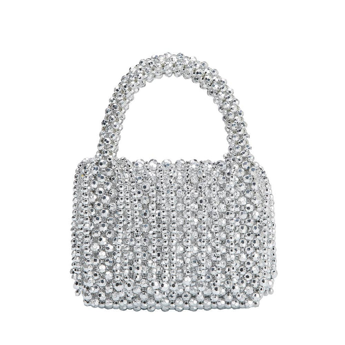 Melie Bianco Ryan Small Top Handle Bag - Silver