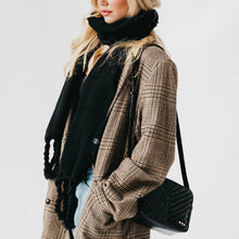 Load image into Gallery viewer, Pretty Simple Coco Quilted Camera Crossbody Bag - Black