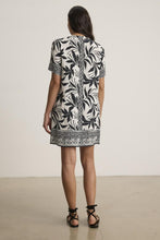 Load image into Gallery viewer, Velvet Vanessa Dress - Black Figi Print