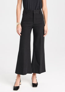 Le Palazzo Crop Trouser - Noir