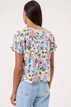 Load image into Gallery viewer, Goldie Garden Party Puff &amp; Ruffle Sleeve Tee