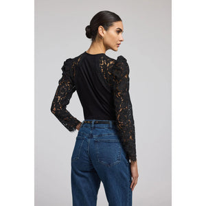 Generation Love Carlina Lace Combo Top - Black