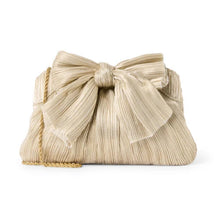 Load image into Gallery viewer, Loeffler Randall Rayne Pleated Blow Cluth - Platinum