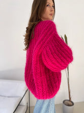 Load image into Gallery viewer, Chunky Mohair Oversized Handmade Knit Cardigan - 3 Colors