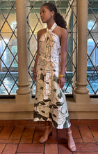 Load image into Gallery viewer, Kia Moore Tropical Bloom Dress - Apple Green