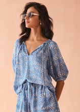 Load image into Gallery viewer, Omika Isla Blouse - Kashni Ocean