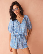 Load image into Gallery viewer, Omika Isla Blouse - Kashni Ocean