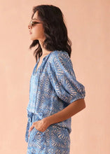 Load image into Gallery viewer, Omika Isla Blouse - Kashni Ocean