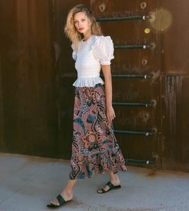 Cleobella Jodie Ankle Skirt - Mirage Print