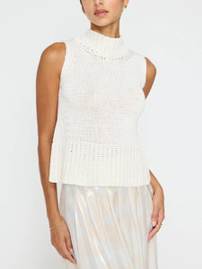 Brochu Walker The Joseph Top - Salt White