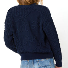 Load image into Gallery viewer, Kerri Rosenthal Suzanne Just Add Love Cardigan - Indigo